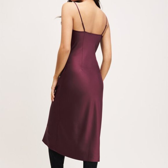 Satin Slip Dress- Dynamite - Picture 2 of 8